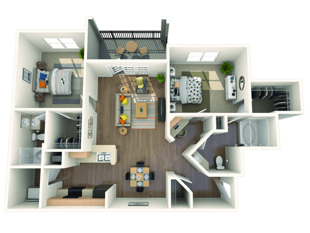 B2/B3 - The Holly floor plan
